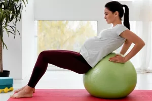 does yoga ball help lose belly fat
